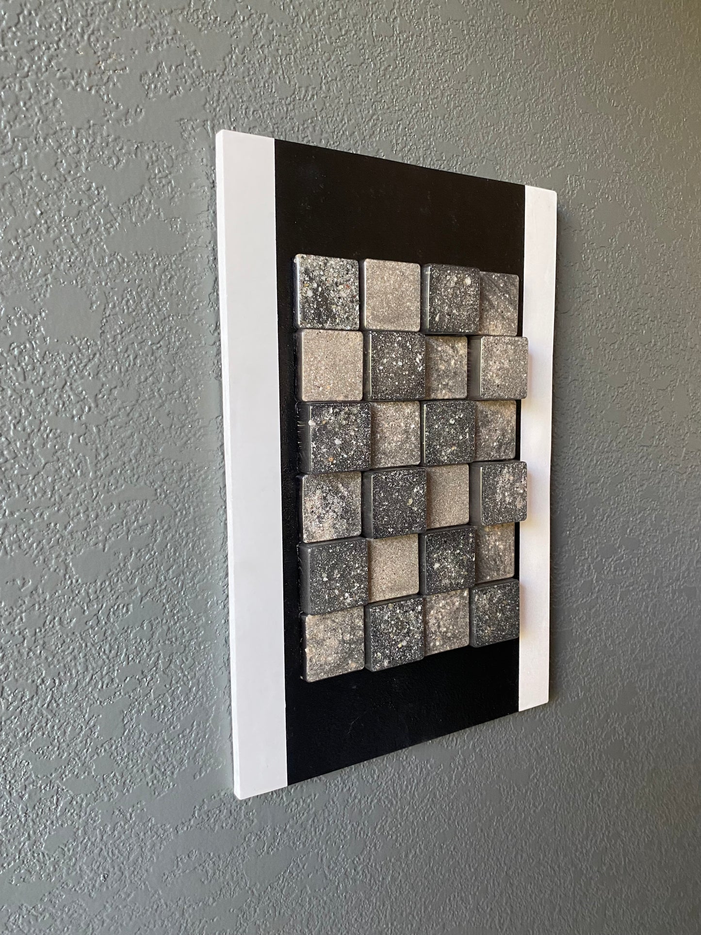 Cubed Cremation Ash Memorial Wall Art - Everlasting Echoes
