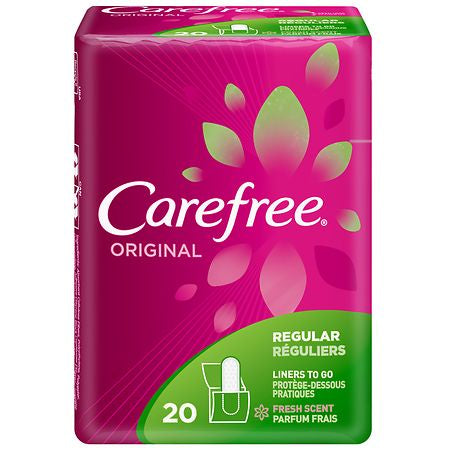 Carefree Acti-Fresh Thin Pads, Unscented, 22 Count France