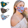 Women Face Masks Washable spring embroidered masks pastel shades embroidery Nose Wire Handcrafted Mask Floral Face Mask Fancy Face Mask embroidery mask online Embroidery Mask cotton embroidery adult face mask Adjustable Ear Loops 3Layer face Mask Christmas face masks Holiday face masks