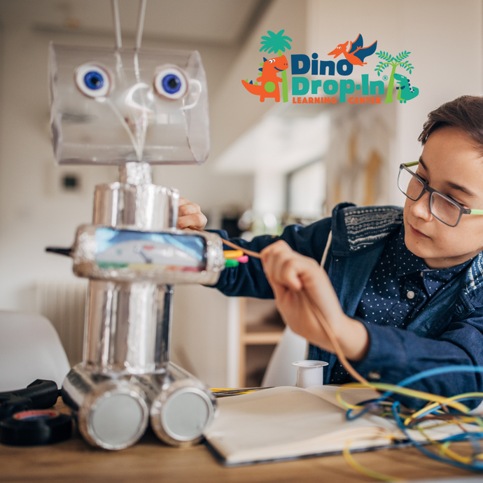 Dino Drop-In Summer Camp: Week 11: August 21-25, 2023: Robots