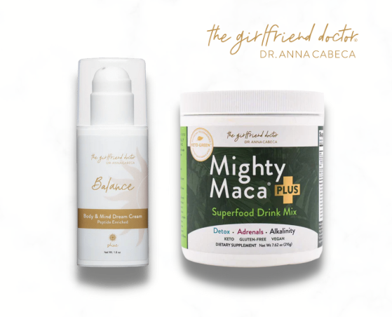 Balance Cream and Mighty Maca - Dr. Anna Cabeca