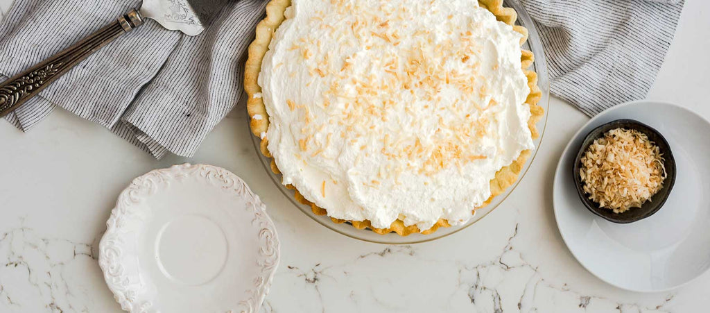 Salted Banana Coconut Cream Pie