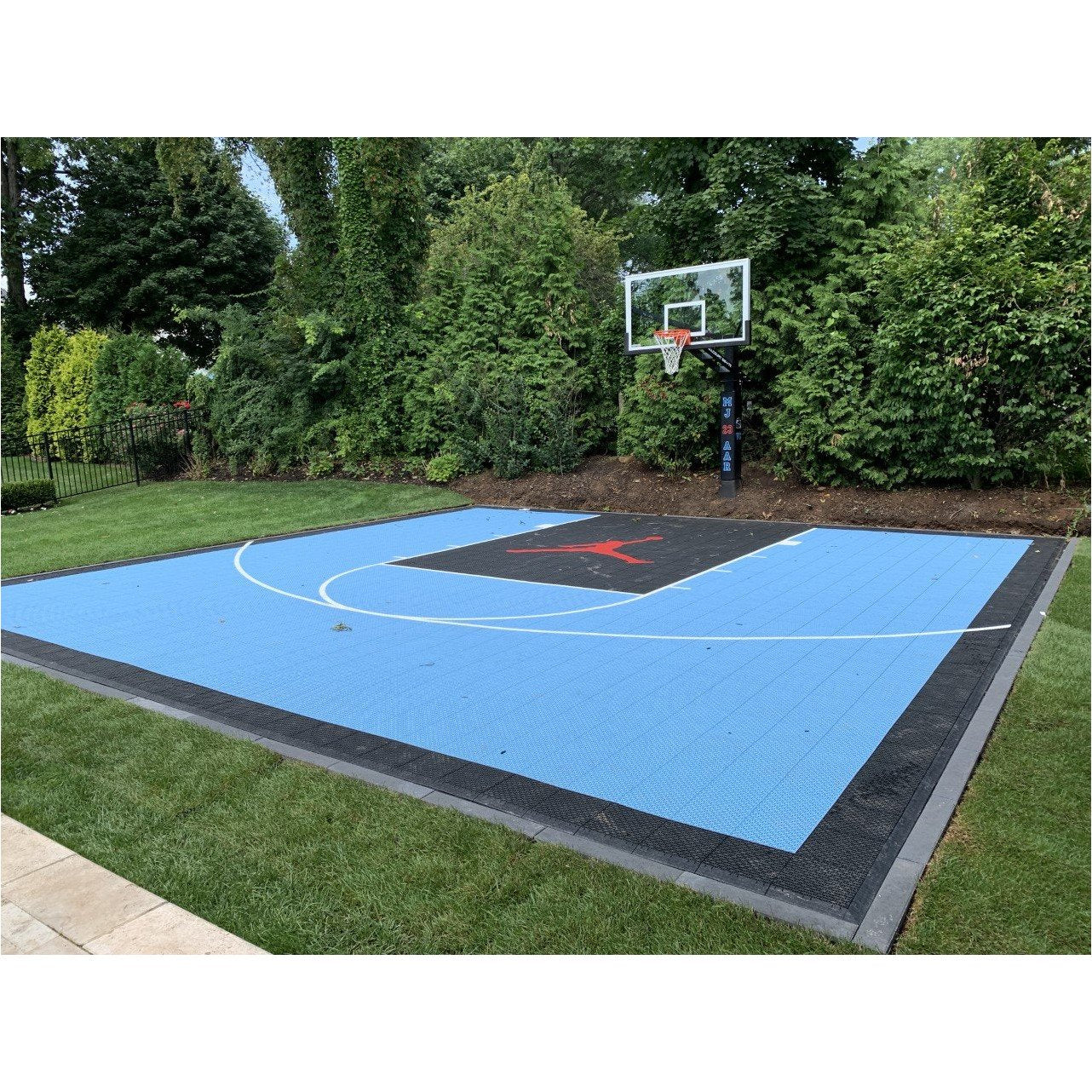 Get the Look Custom Basketball Court Tiles Any Size to Fit your Sp