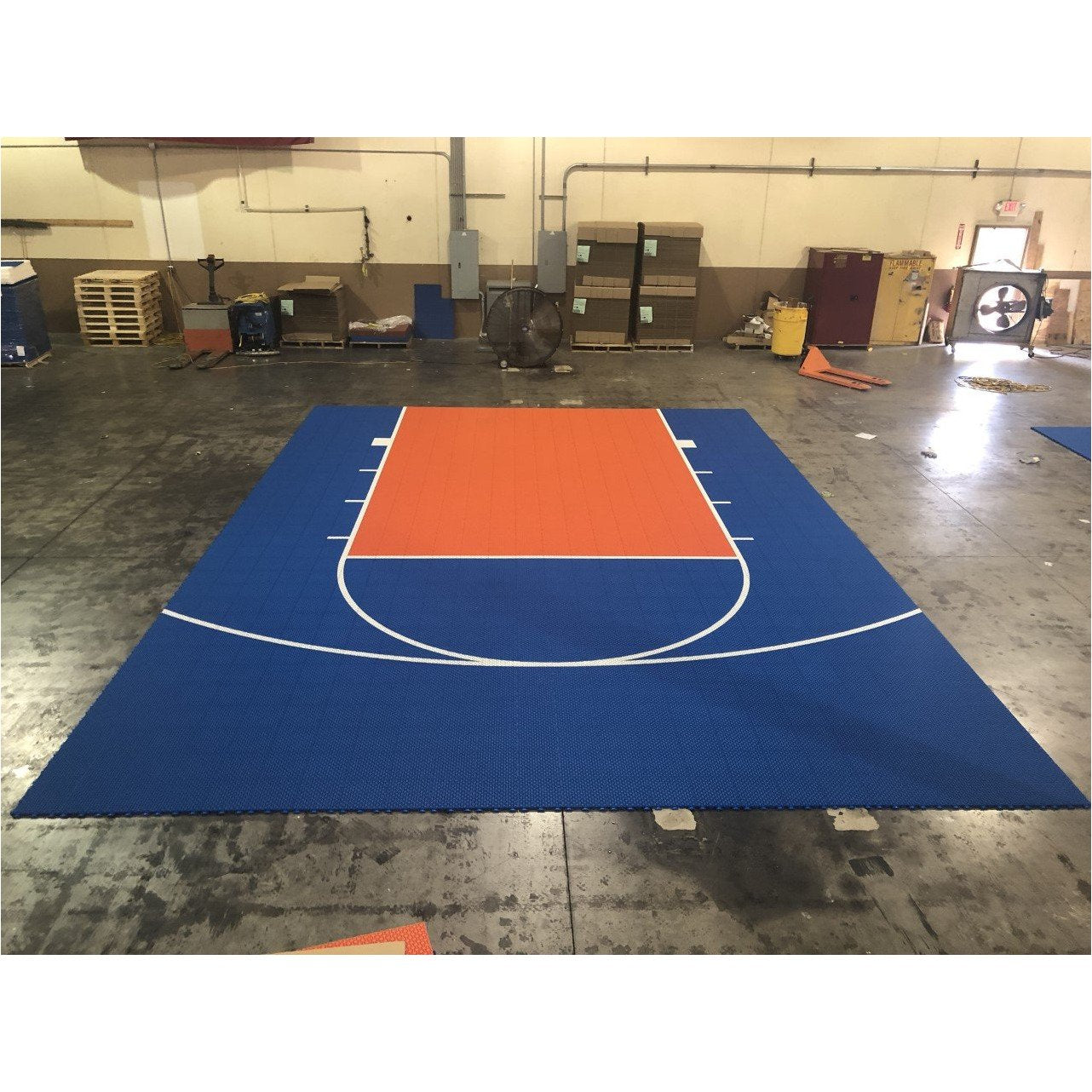 Get the Look Custom Basketball Court Tiles Any Size to Fit your Sp