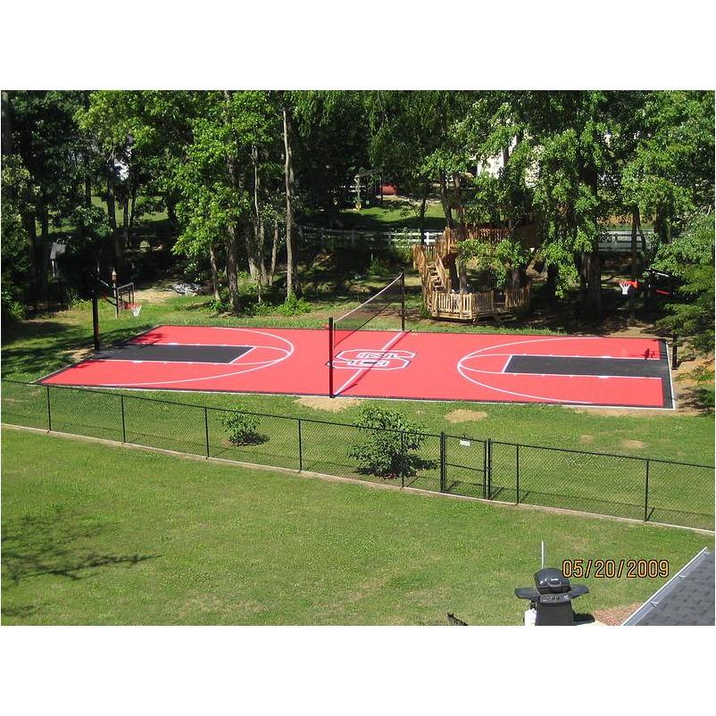 Custom Basketball Court Tiles 35 9 x 65 4 MBSBB3565 My Backyard