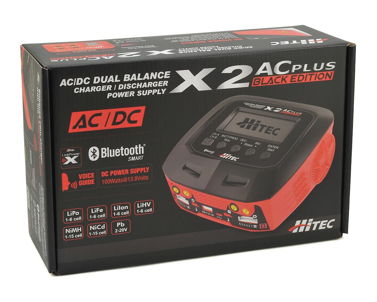 Hitec X2 AC Plus Black Edition AC/DC Multi-Charger (6S/10A/100W