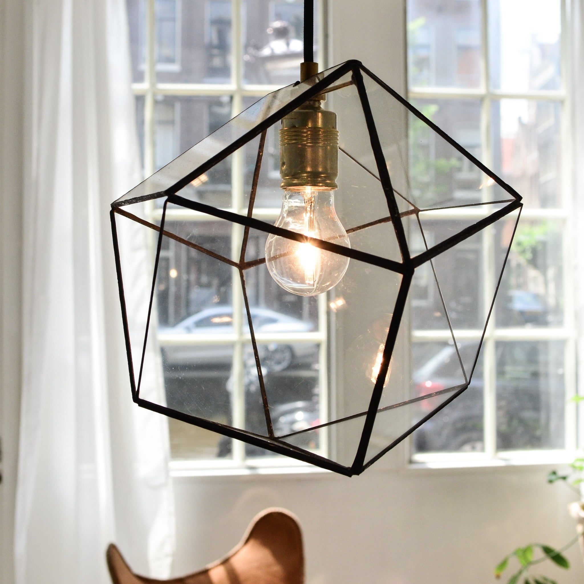 Soms soms Duplicaat Ansichtkaart Yaz medium geometrische hanglamp | Hart Ruyt – HART RUYT