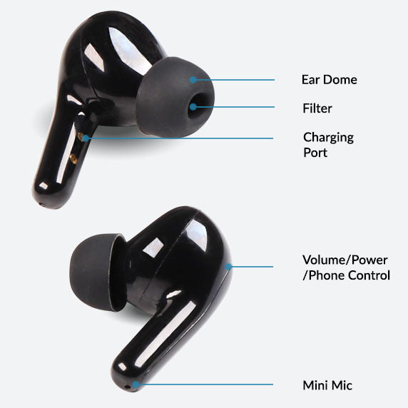 BT-pods Hearing Aids Components