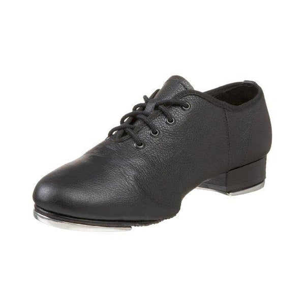 Leo's Tap Shoes 5058 Jazz Tap in Black - CLEARANCE