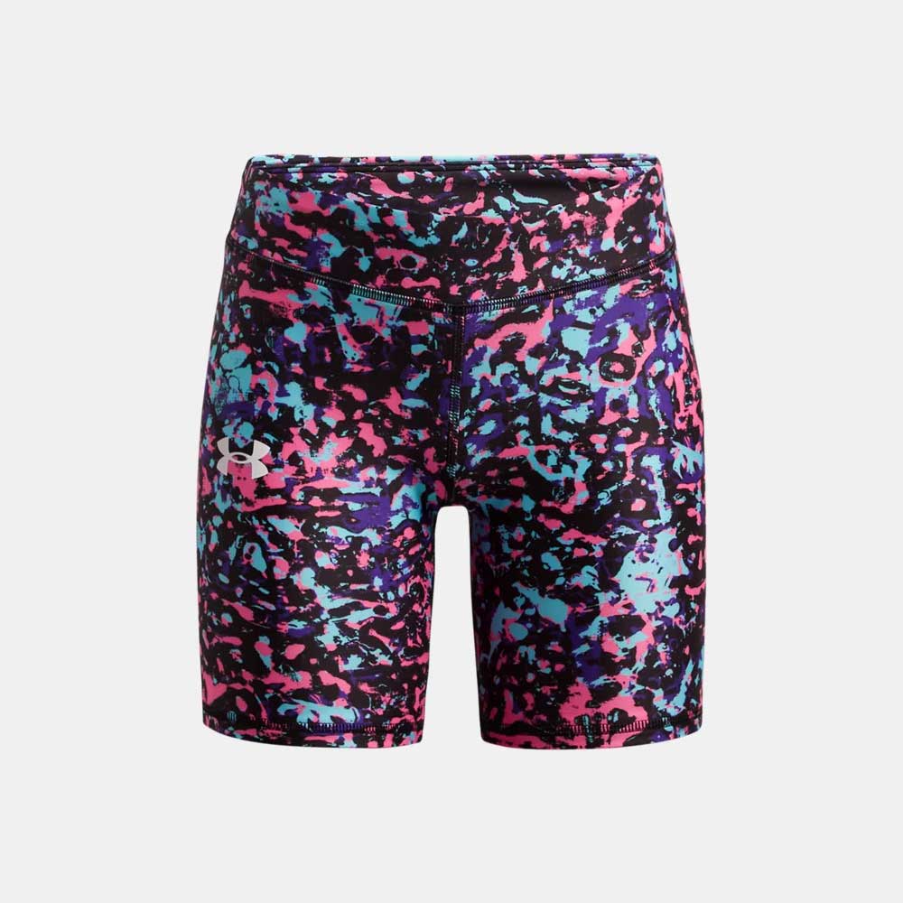 Under Armour HeatGear Armour Womens Mid-Rise Printed Shorty Shorts