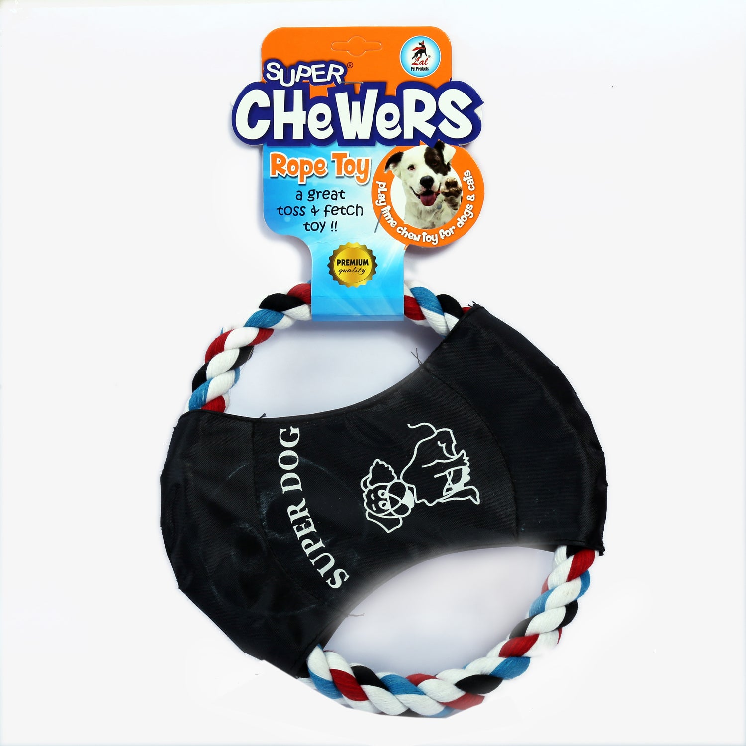 circle rope dog toy