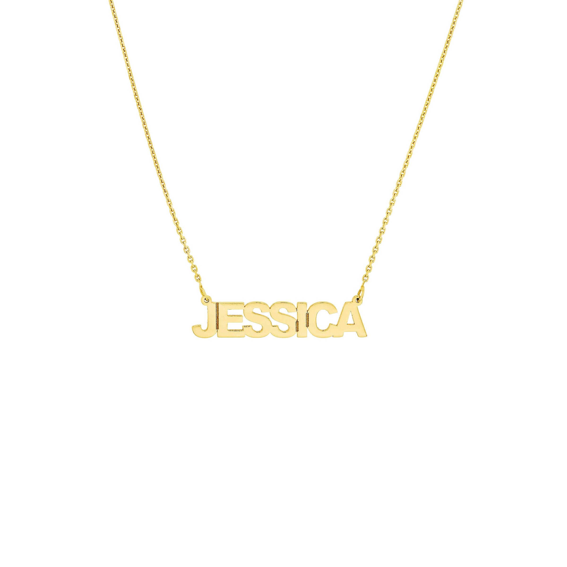 Personalized Block Nameplate