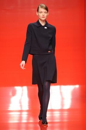 Model in the Autumn/Winter collection 2013