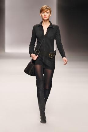 Model in the Autumn/Winter collection 2011