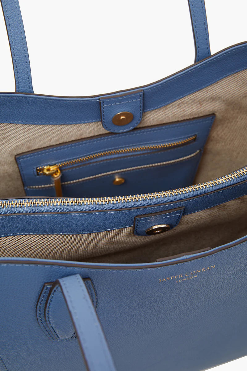 Bryn Leather Tote Bag (inside view)