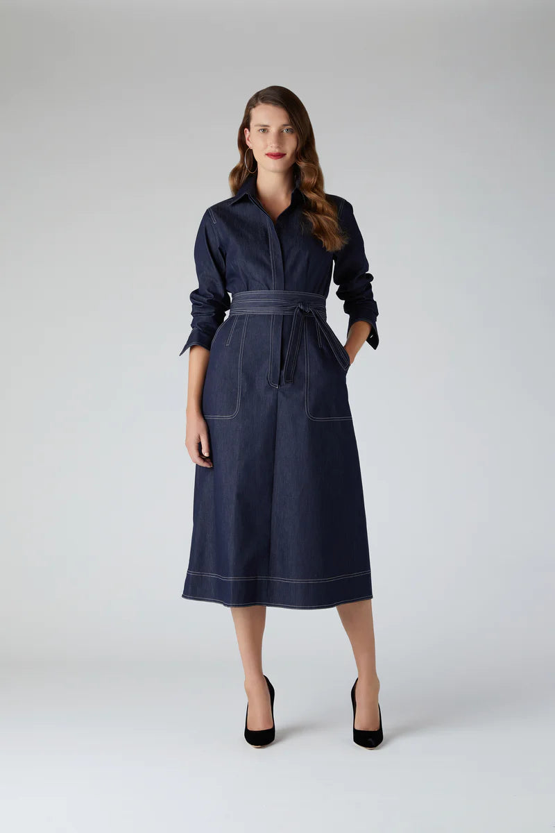 Cyd denim shirt dress