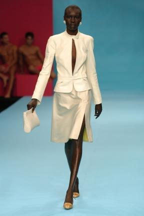 Model in the Spring/Summer collection 2005