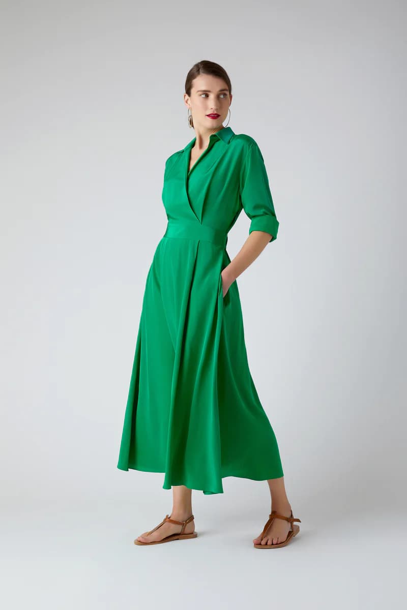 How Do You Style a Wrap Dress?