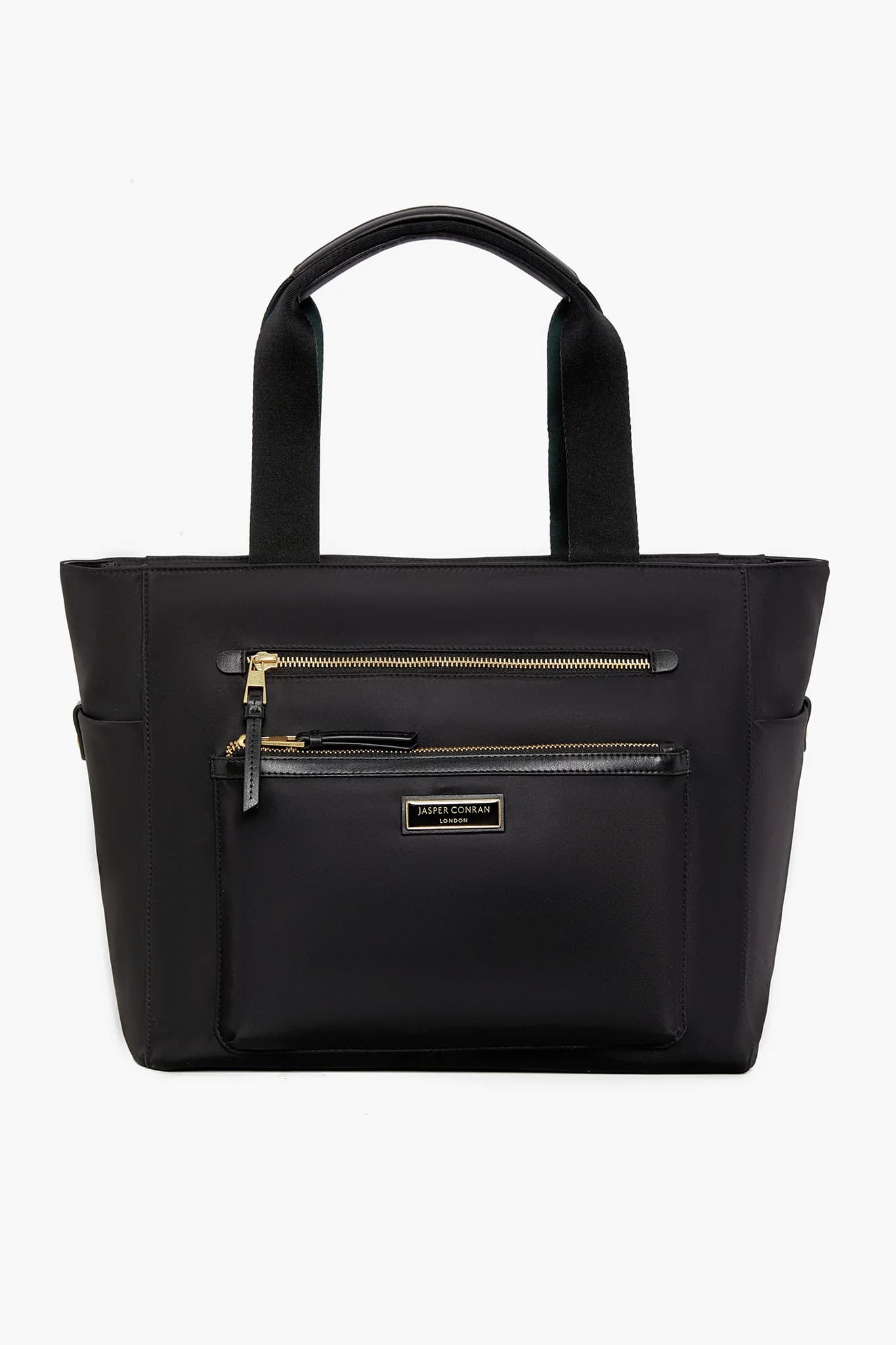 Black Carmen Nylon Shopper