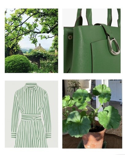 Green Spring Mood Board