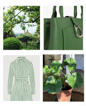 Jasper Conran Green Spring Mood Board