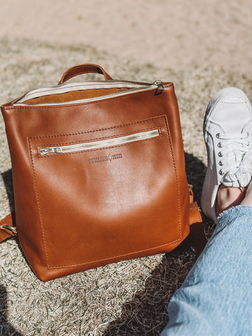 Leather Tote Backpack, Sustainable Practices