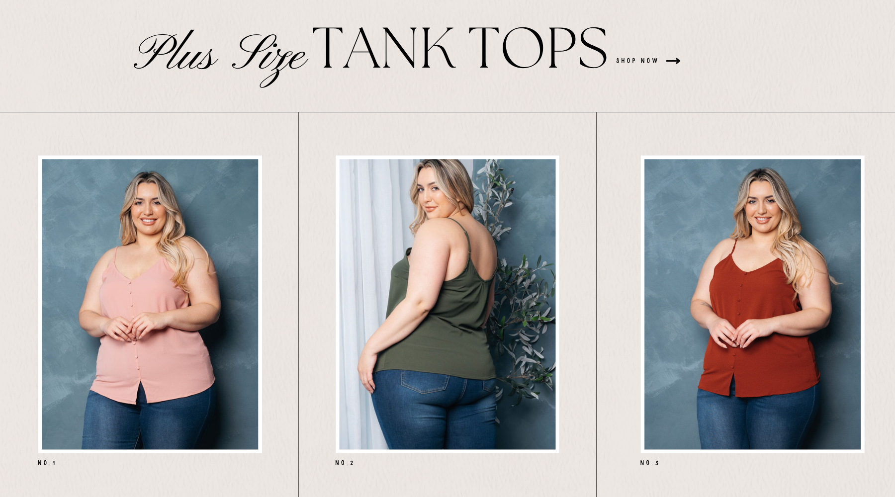 3 Reasons Why You Should Carry Our Plus Size Tank Tops –