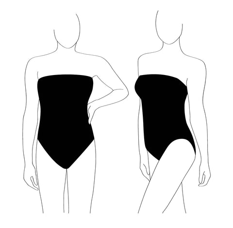 Example of inverted triangle body shape