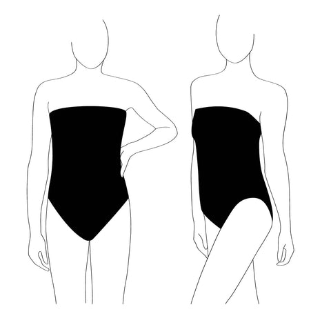 Example of rectangular body shape