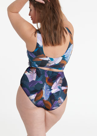 Everyday Sunday Tank Wrap One-Piece Swimsuit - Women's