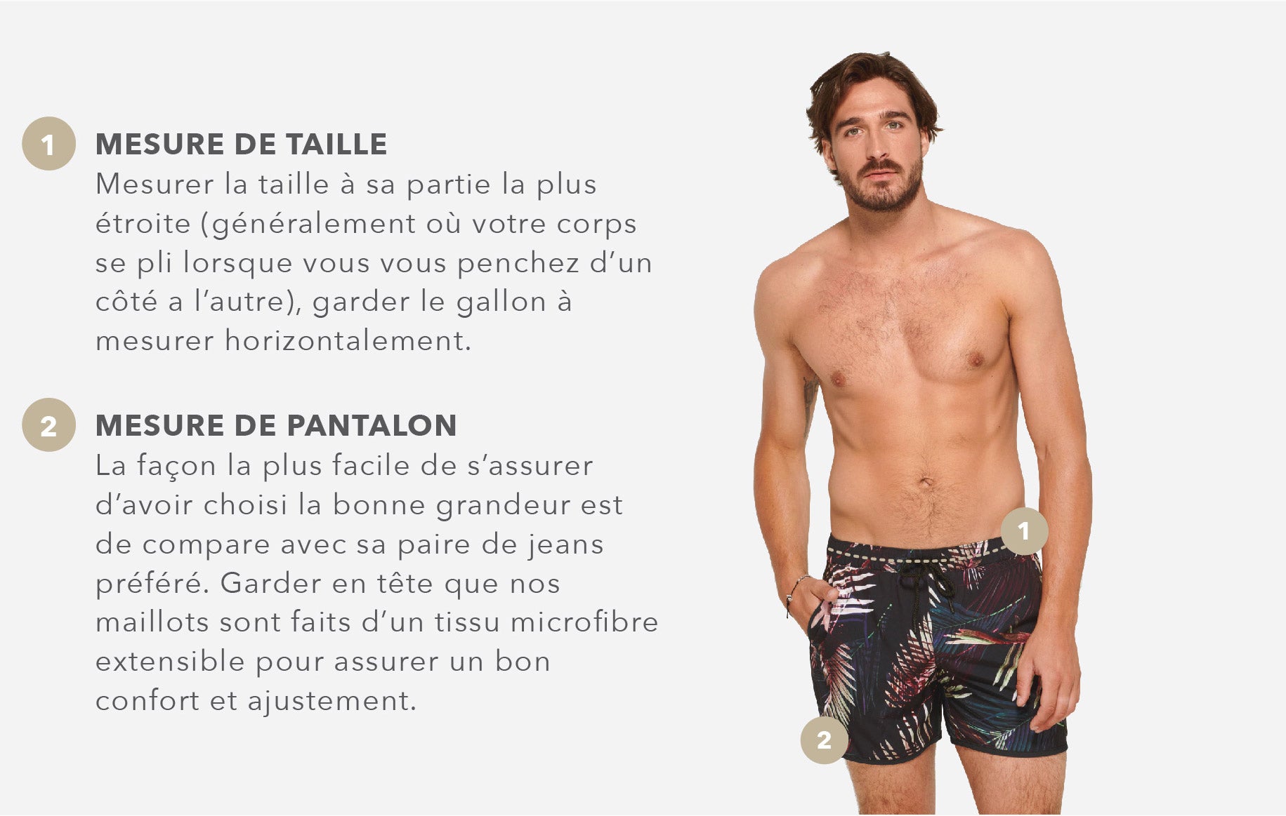 taille homme