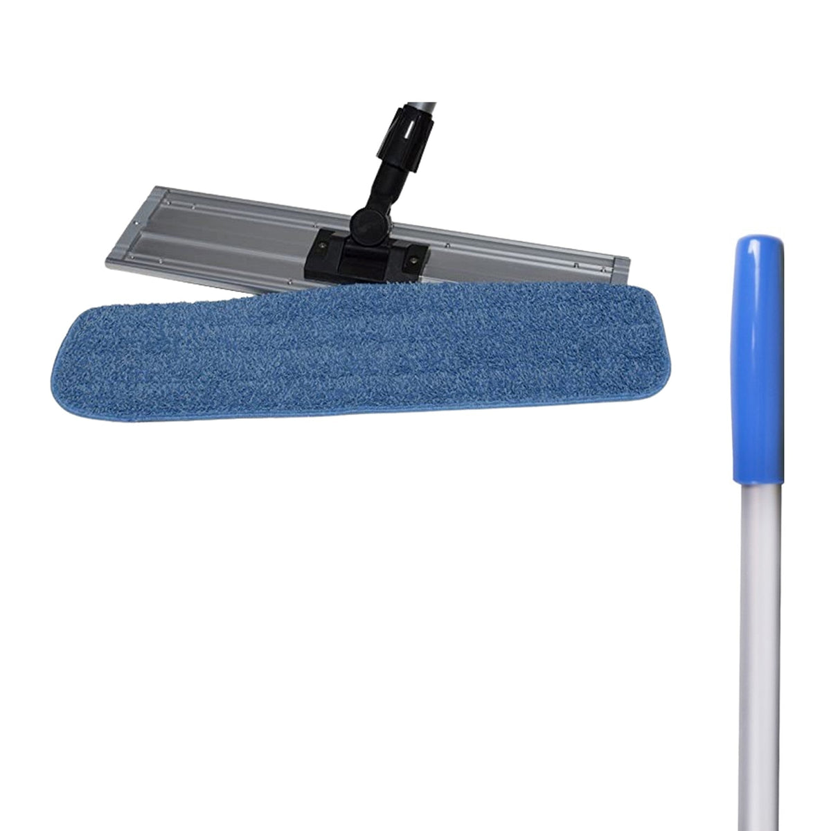 Microfiber Wet Mop 60CM (Blue) With Frame & Aluminium Handle - Vita ...