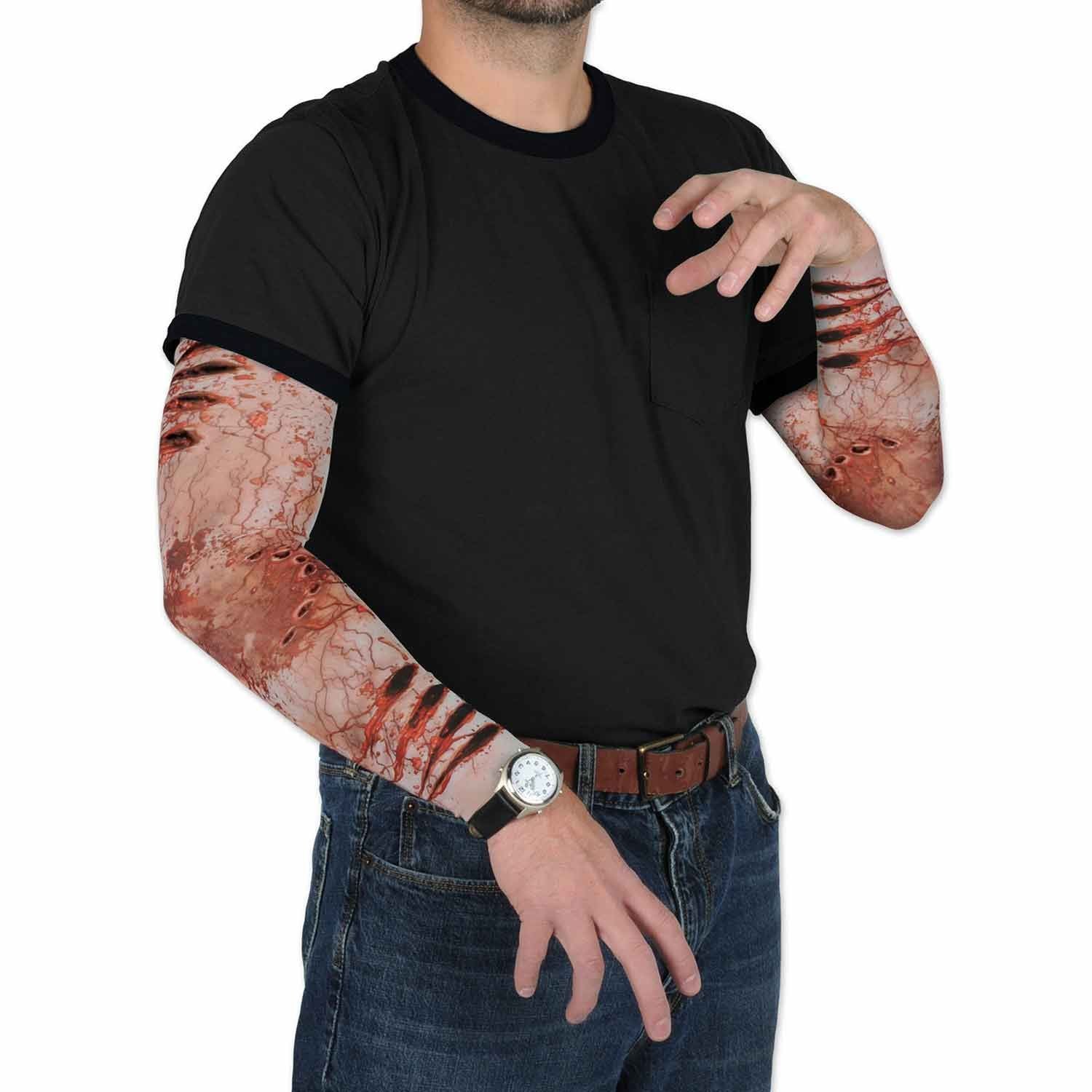 Zombie Bite Arm Sleeves