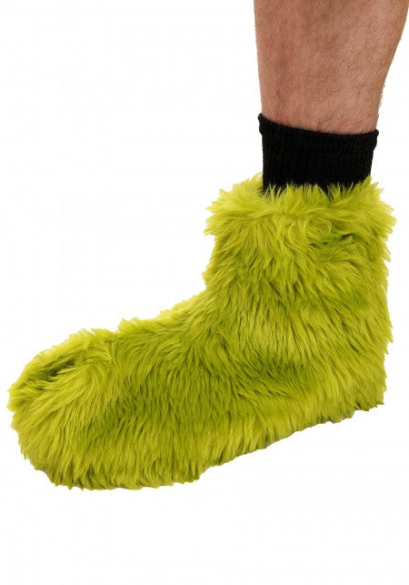 Grinch Fuzzy Socks Adult