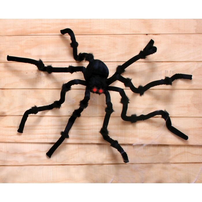 50" Plush Black Spider