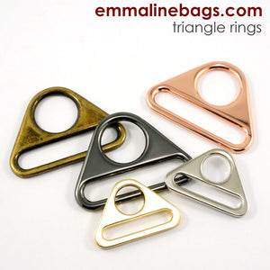 Emmaline D-Rings - 1 inch (25mm) – Threaded Lines