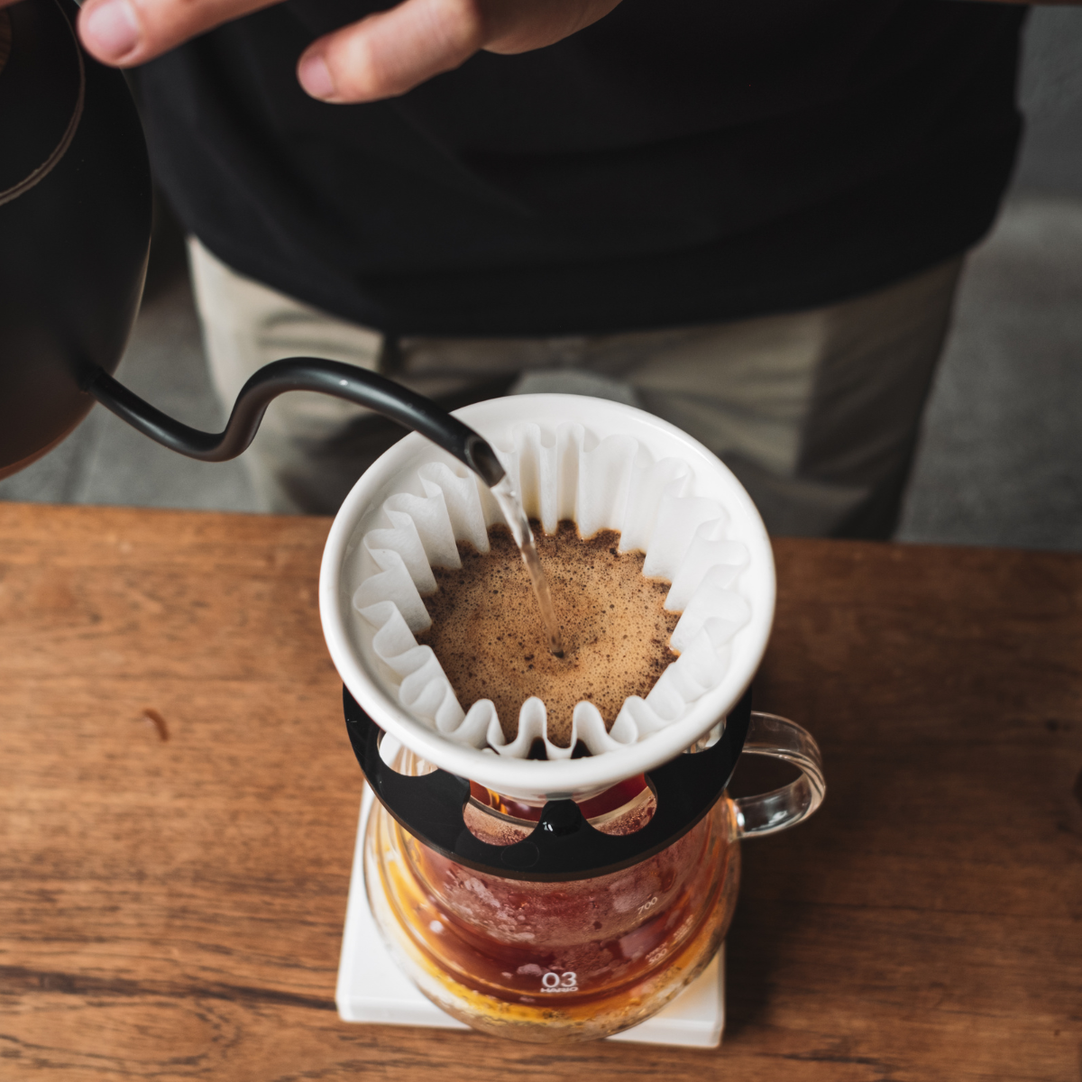 Using the manual pour-over technique consistently brings out coffee with impressive precision and clarity.