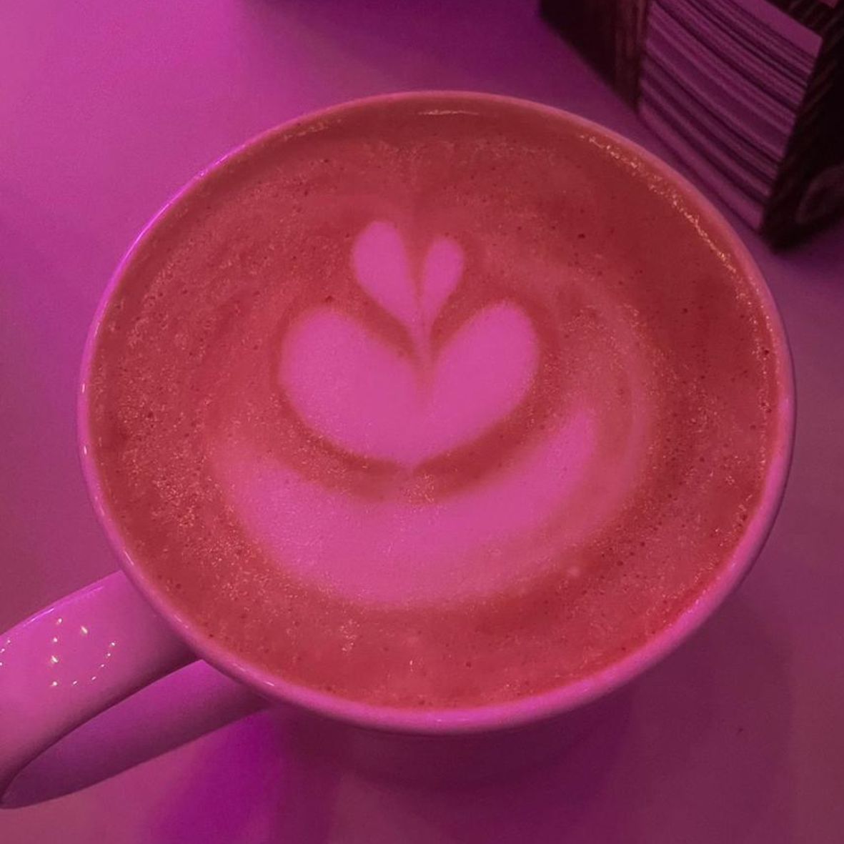 heart of the night. Latte Art by Dilek