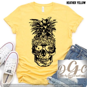 Pineapple skull