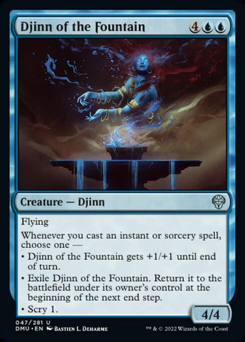 Haughty Djinn | MTG Dominaria United | DMU – Five Realm Cards