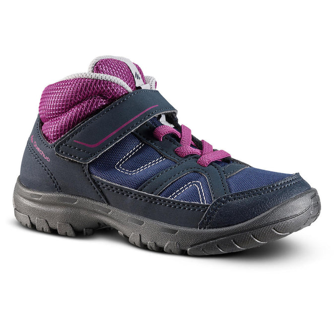 purple hiking shoes