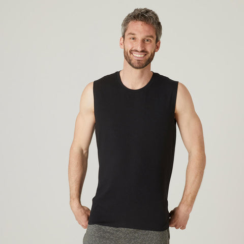 Men's Running Breathable Tank Top Dry - white