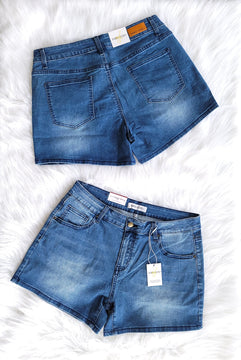 Medium Blue Wash Denim shorts