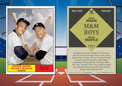 1952 Topps Style MICKEY MANTLE Variation Custom Baseball Card – Malex  Custom Cards