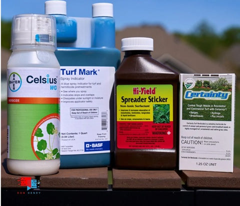 Celsius and Certainty Herbicide Kit — Ultimate Weed Control for Warm-Season Grass