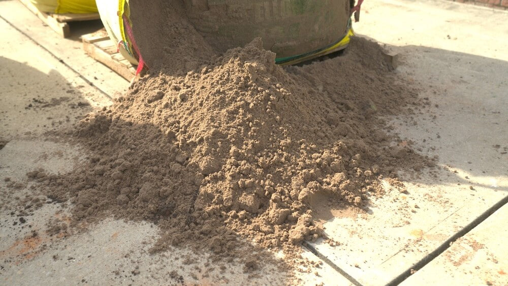lawn leveling sand