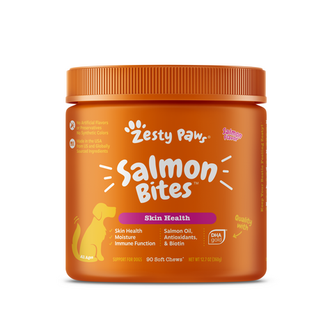 Zesty Paws Salmon Bites