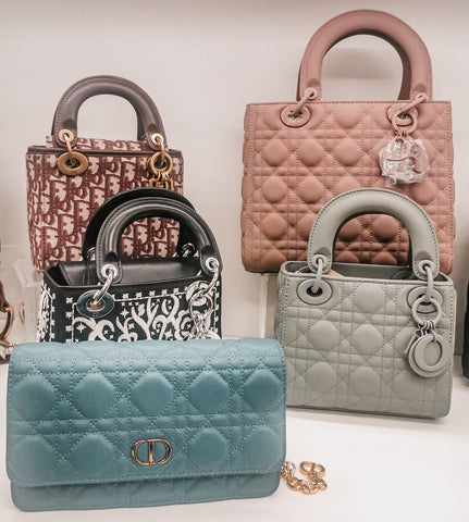The Lady Dior has many versions, including classic and personalised statement bags