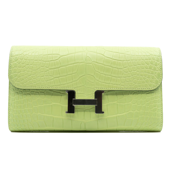 Hermes Chevre Mysore Constance 18 Jaune Bourgeon