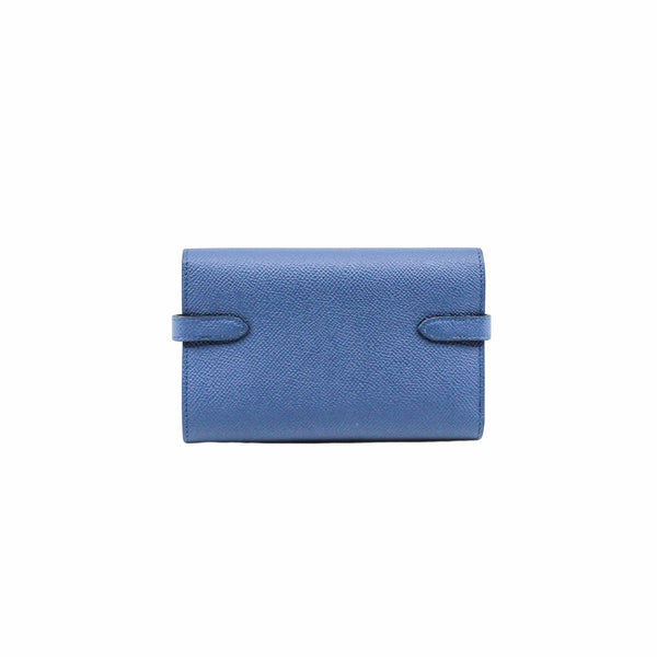 Hermes Mini Kelly II Bag r2 Blue Agate Epsom PHW